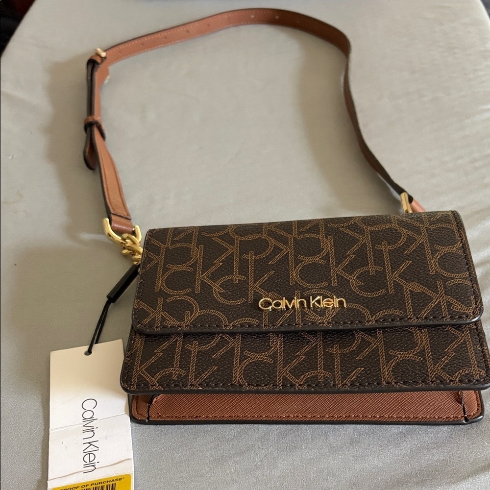 NWT Calvin Klein “Hudson Belt Bag on string”.